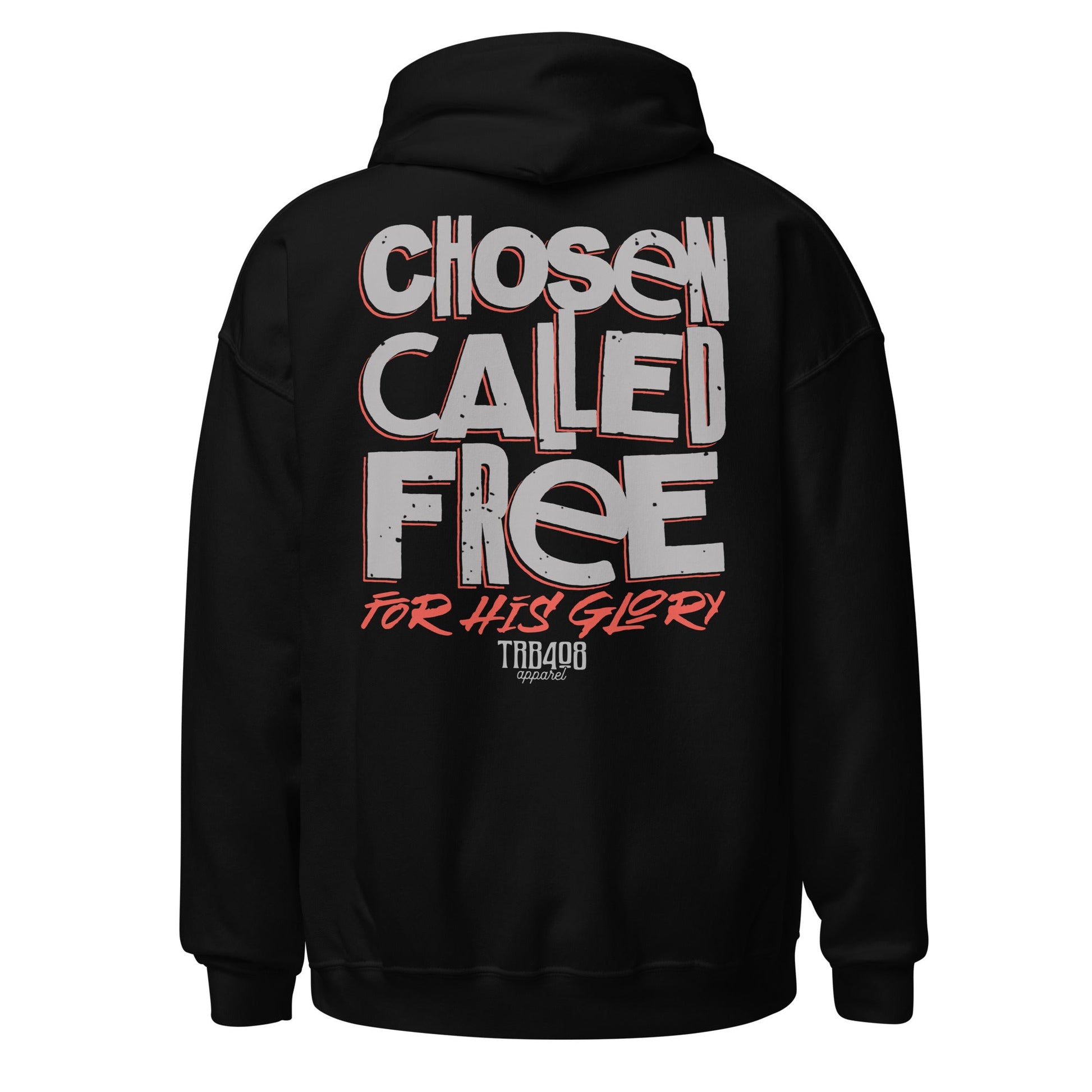 Black CCFG Hoodie, Back, Christian Apparel