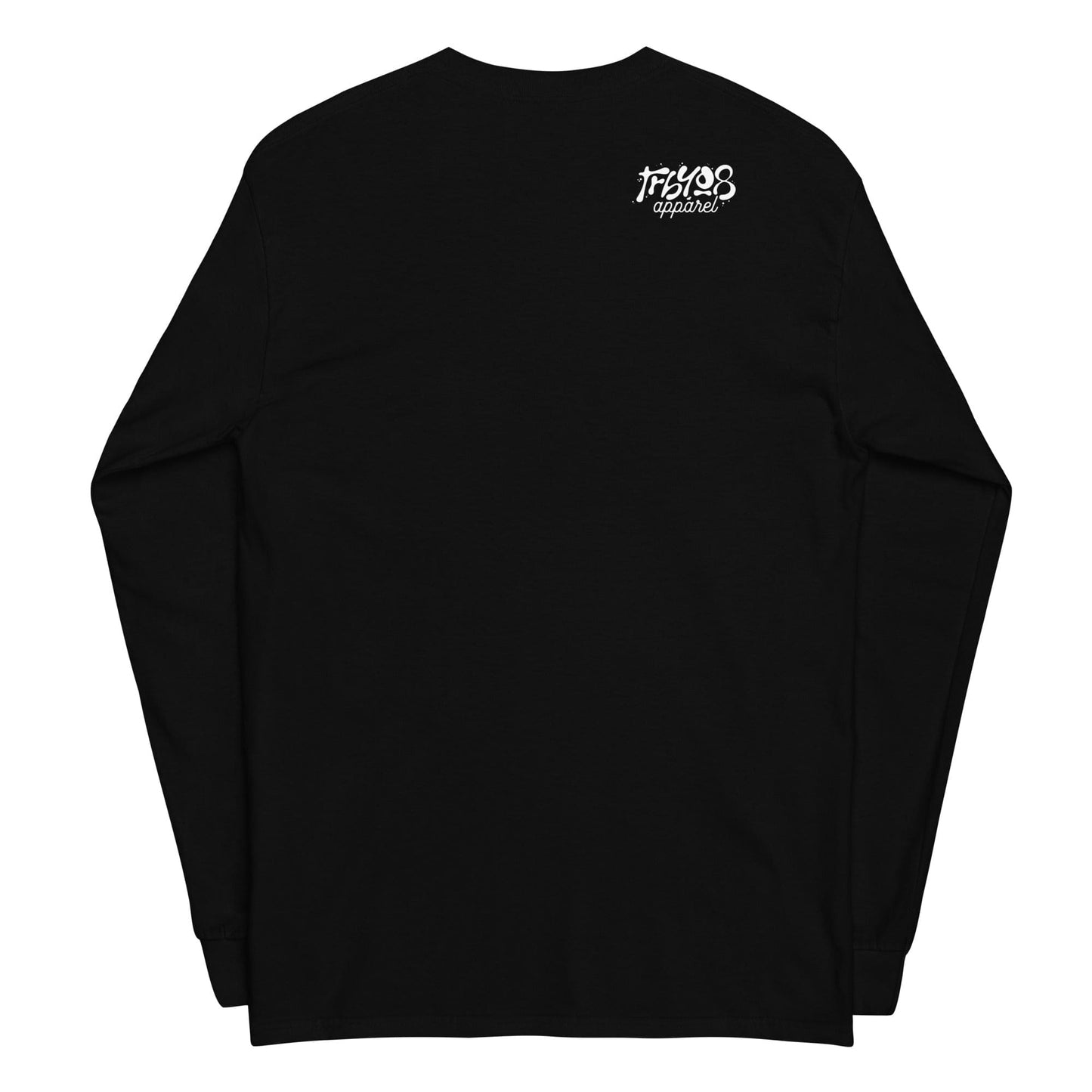 Black long sleeve Let's Go Tee, Back, Christian Apparel