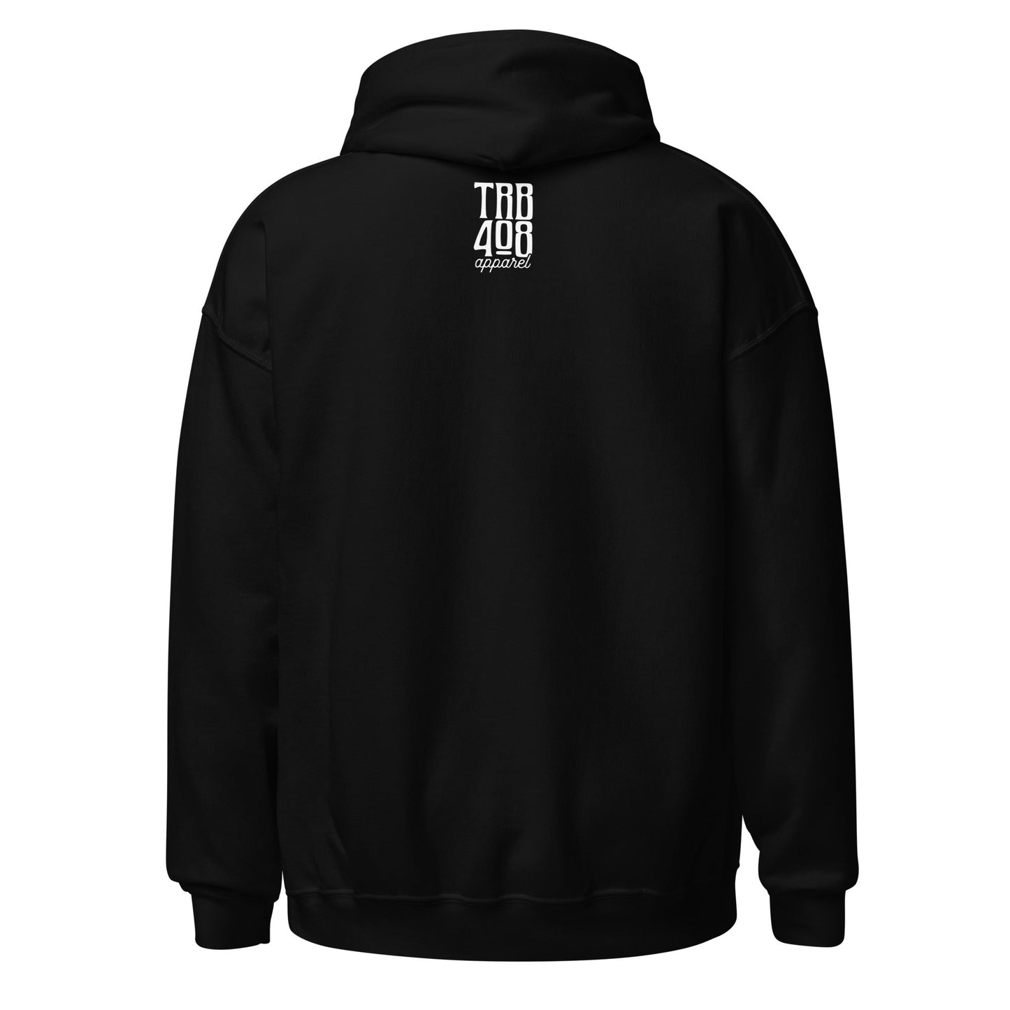 Black Nothing Hoodie, Back, Christian Apparel
