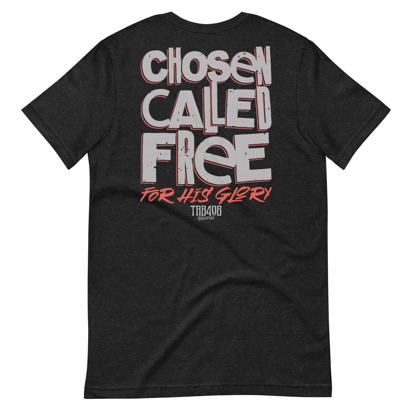 Black short sleeve CCFG Tee, Back, Christian Apparel