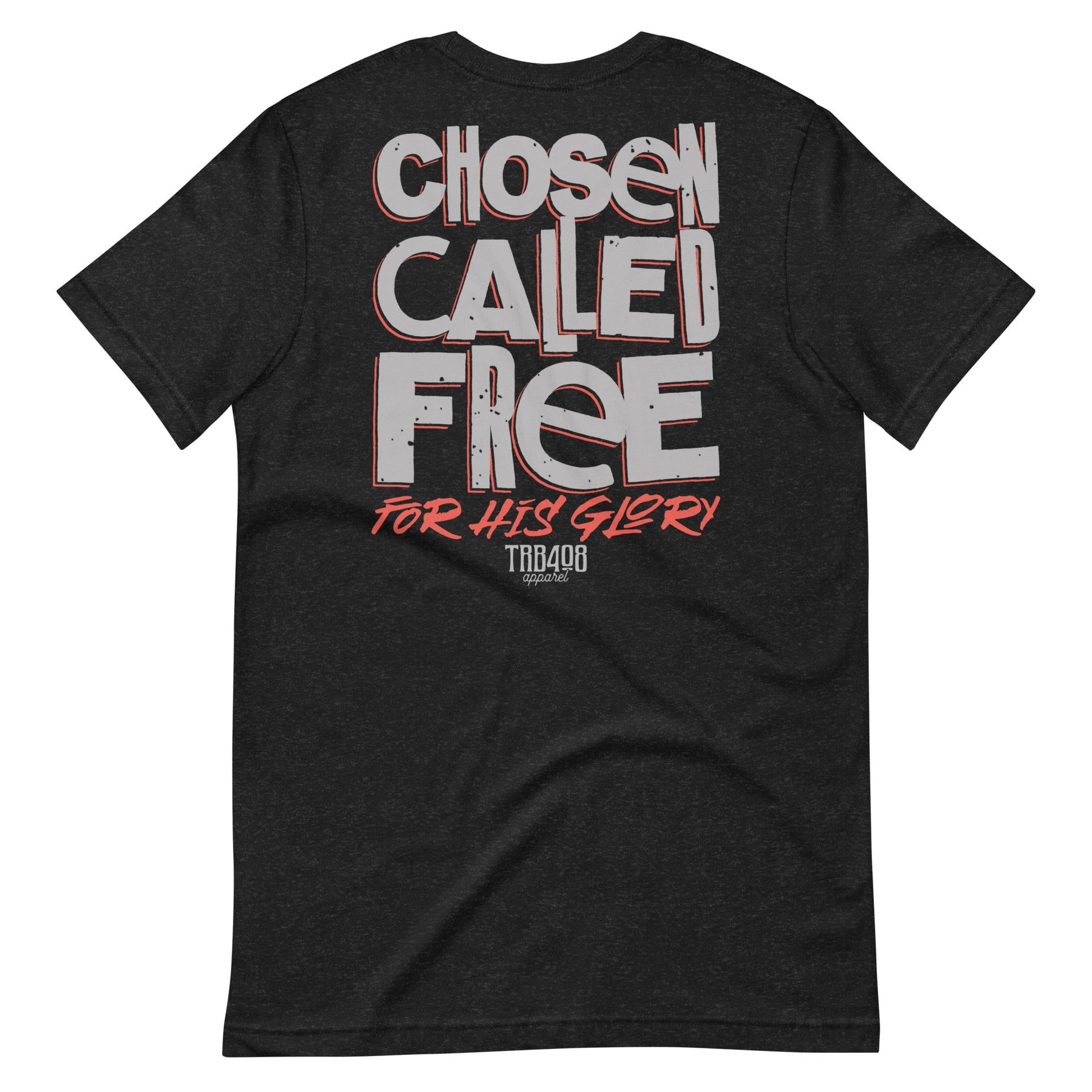 Black short sleeve CCFG Tee, Back, Christian Apparel