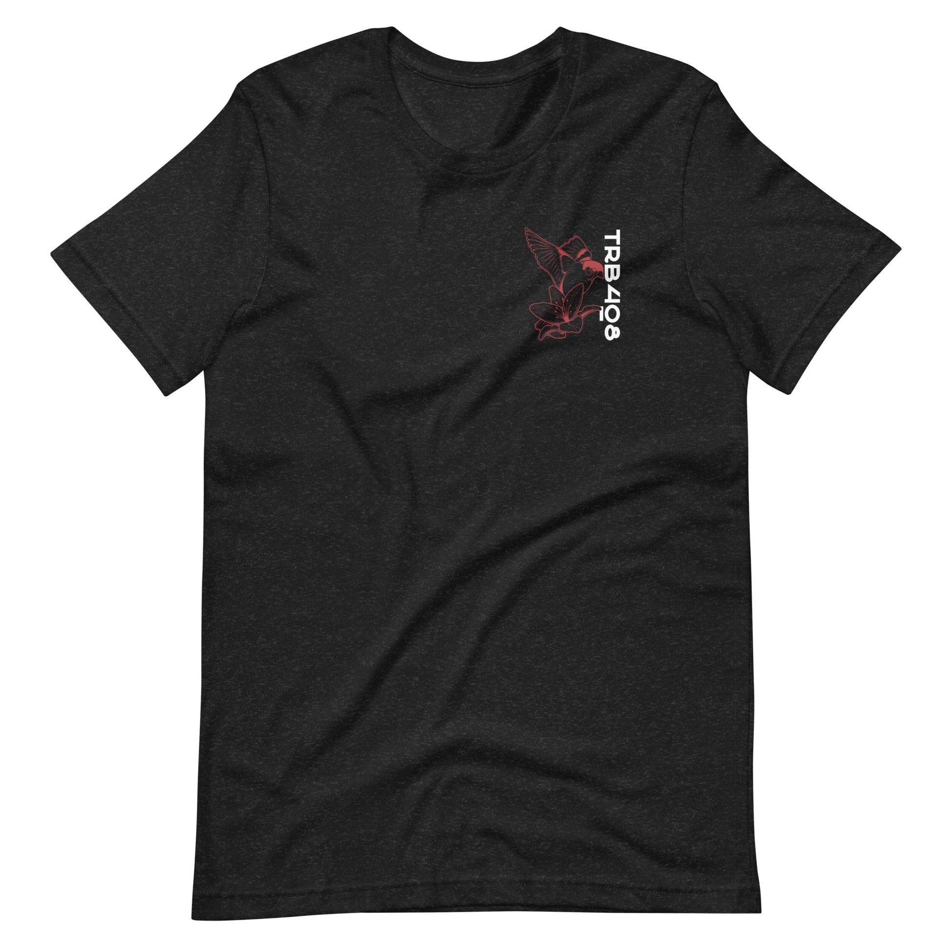 Black short sleeve Sparrow And Lily Tee, Front, Christian Apparel