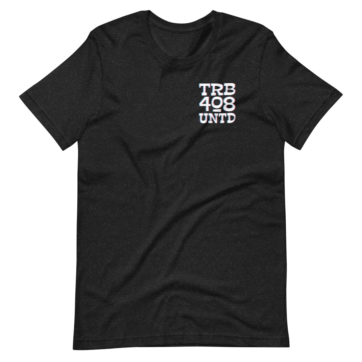 Black short sleeve Tribe 3D Tee, Front, Christian Apparel