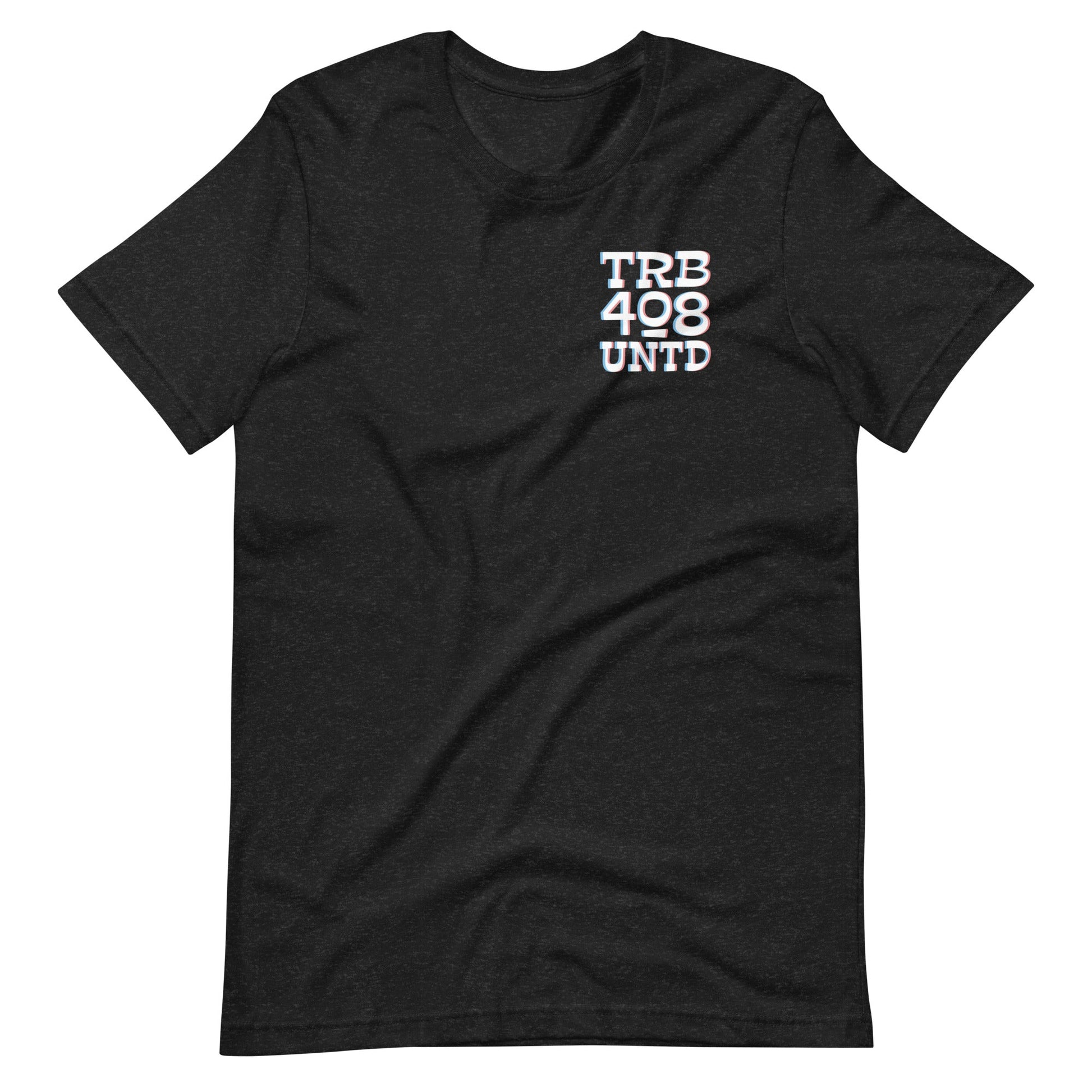 Black short sleeve Tribe 3D Tee, Front, Christian Apparel