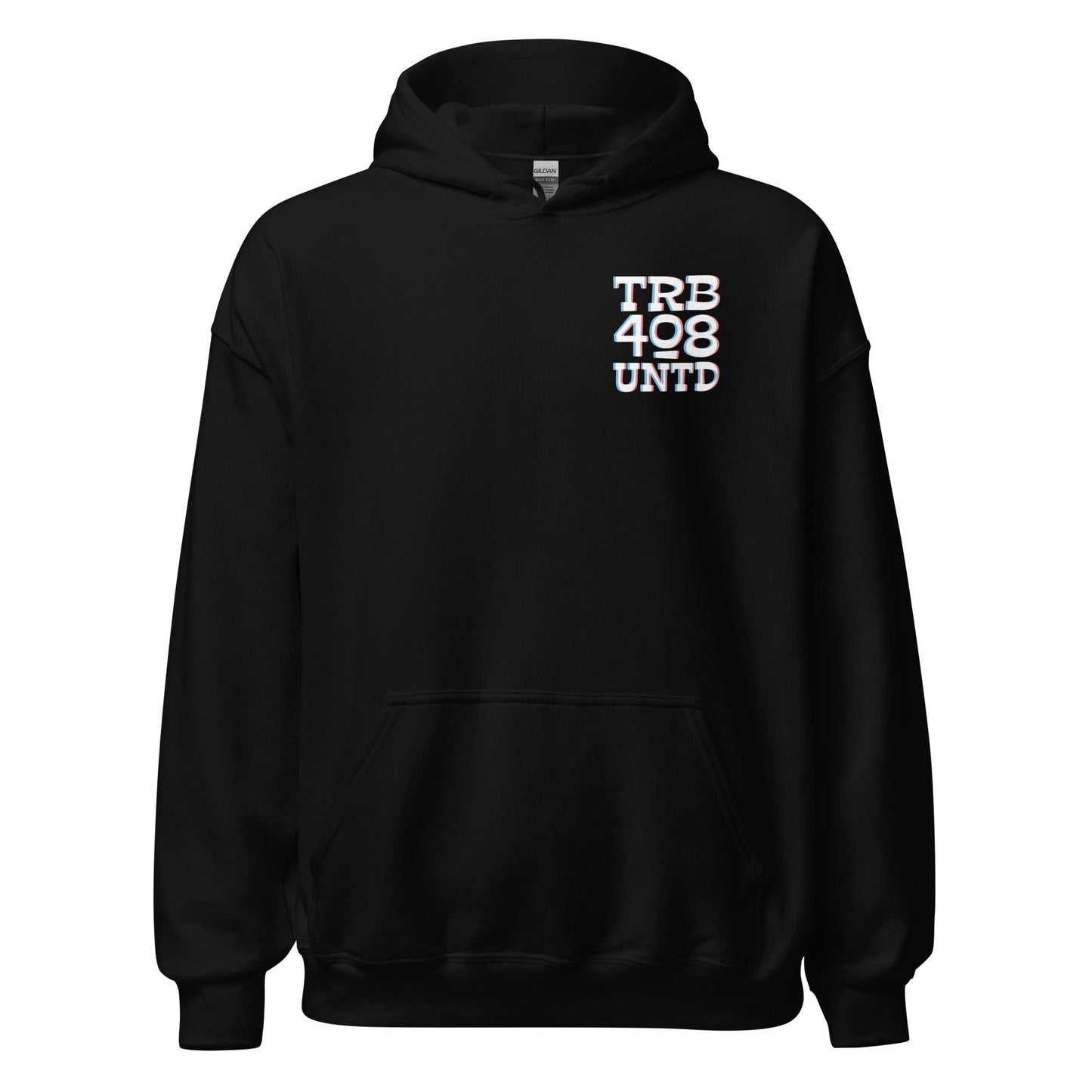 Black Tribe 3D Hoodie, Front, Christian Apparel