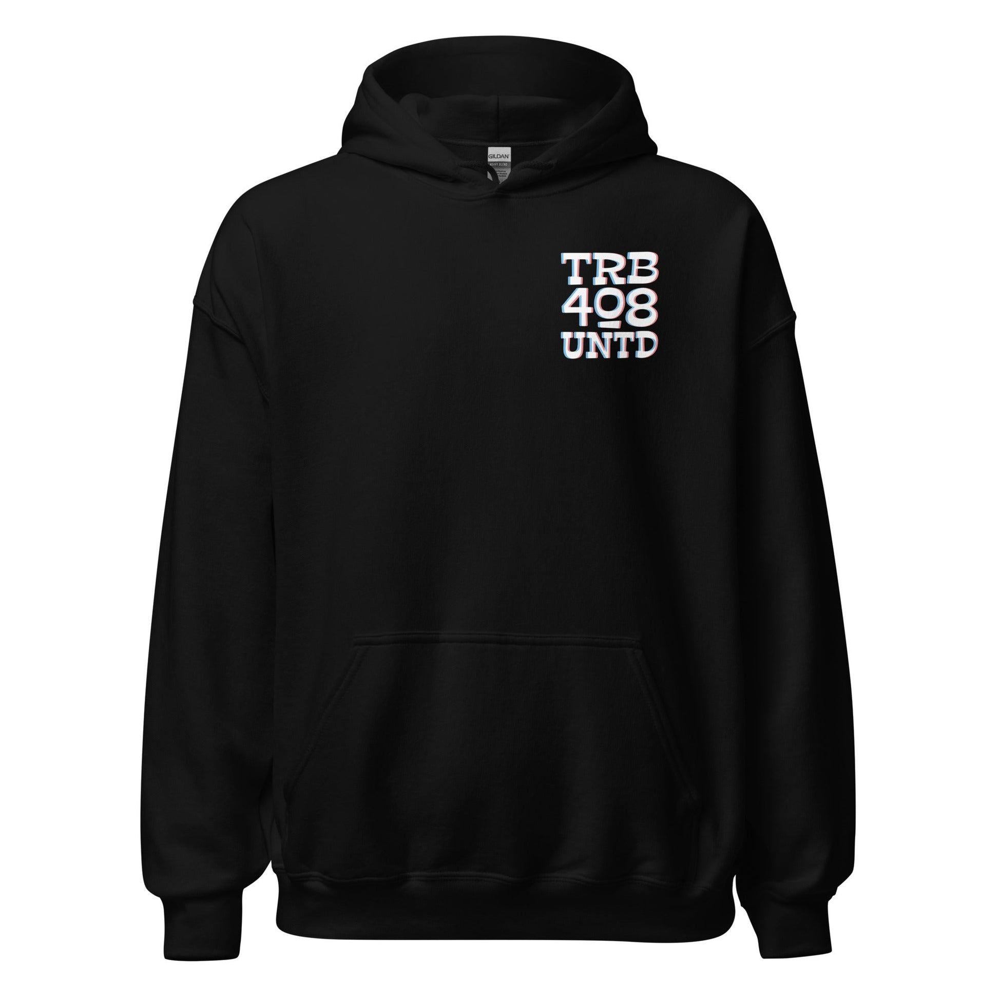 Black Tribe 3D Hoodie, Front, Christian Apparel