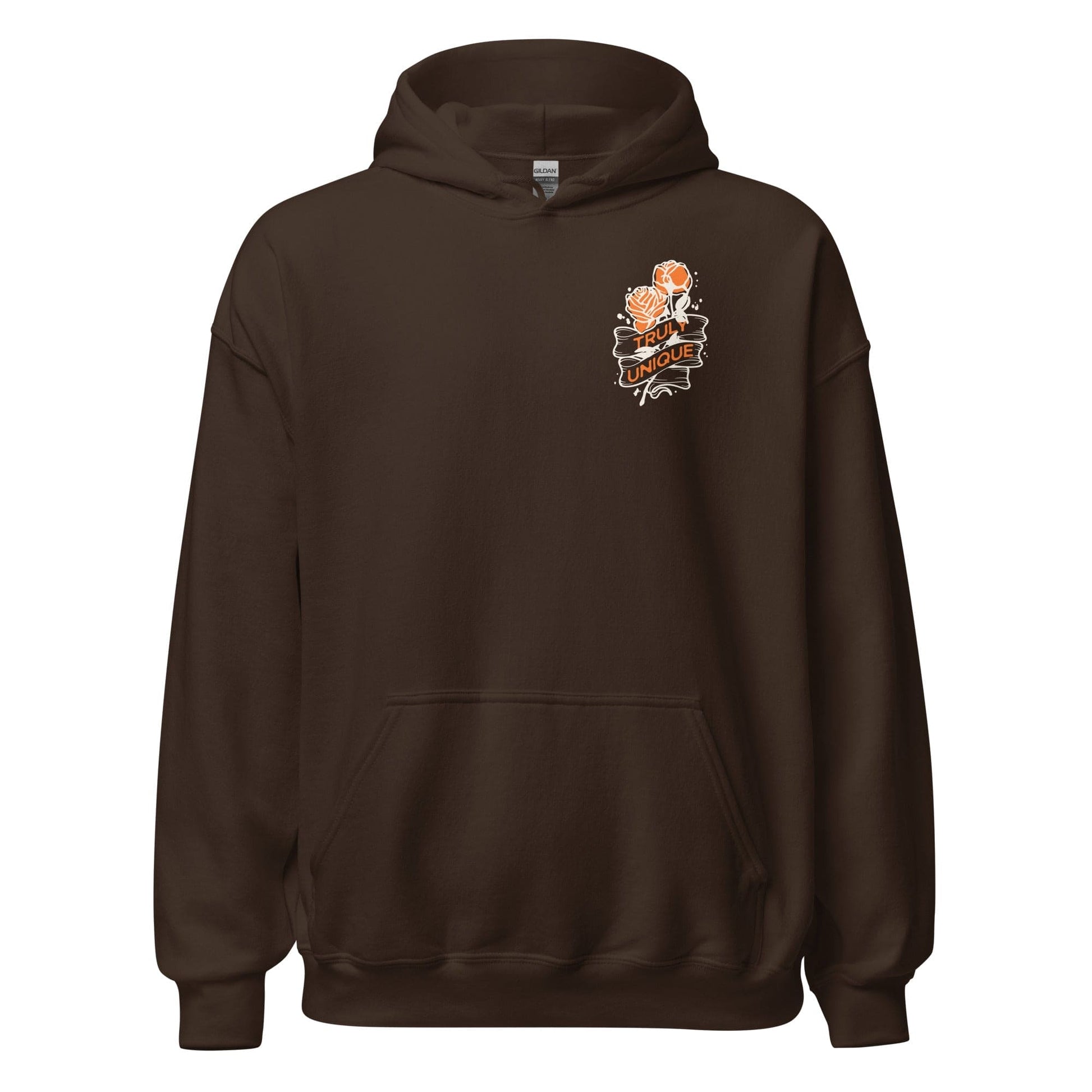 Brown Unique Hoodie, Front, Christian Apparel