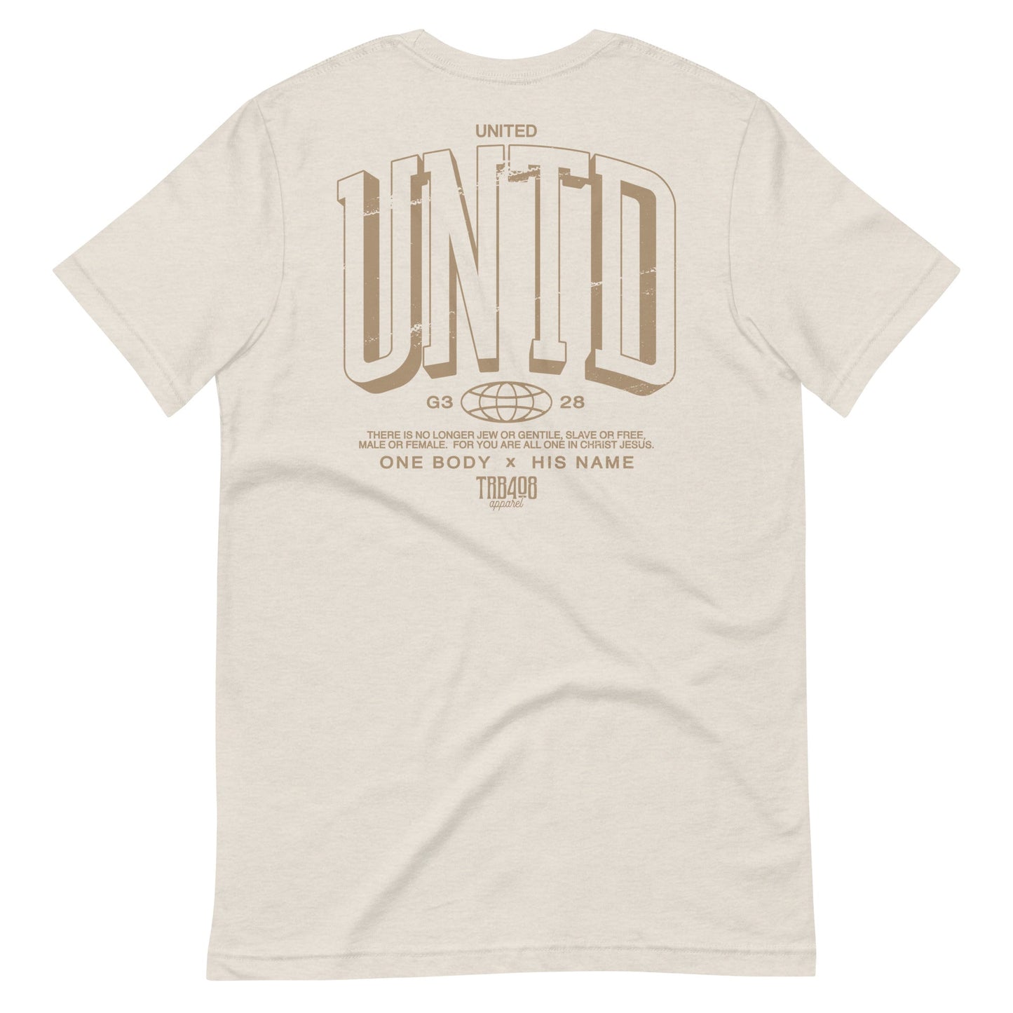 Dust short sleeve The Tall UNTD Tee,
Back, Christian Apparel