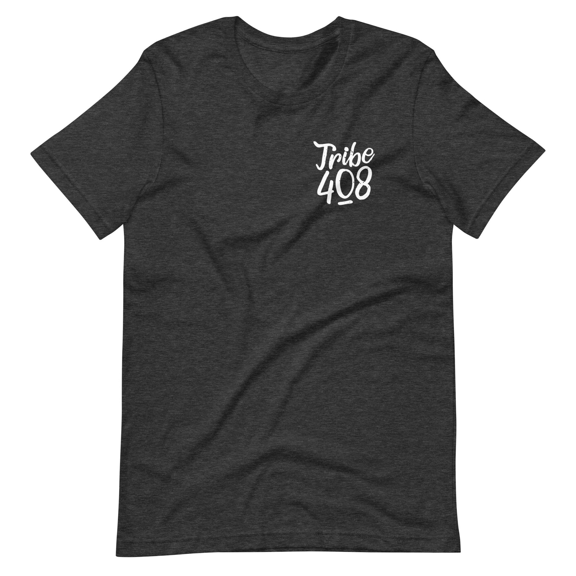 Gray short sleeve One In Jesus Tee, Front, Christian Apparel