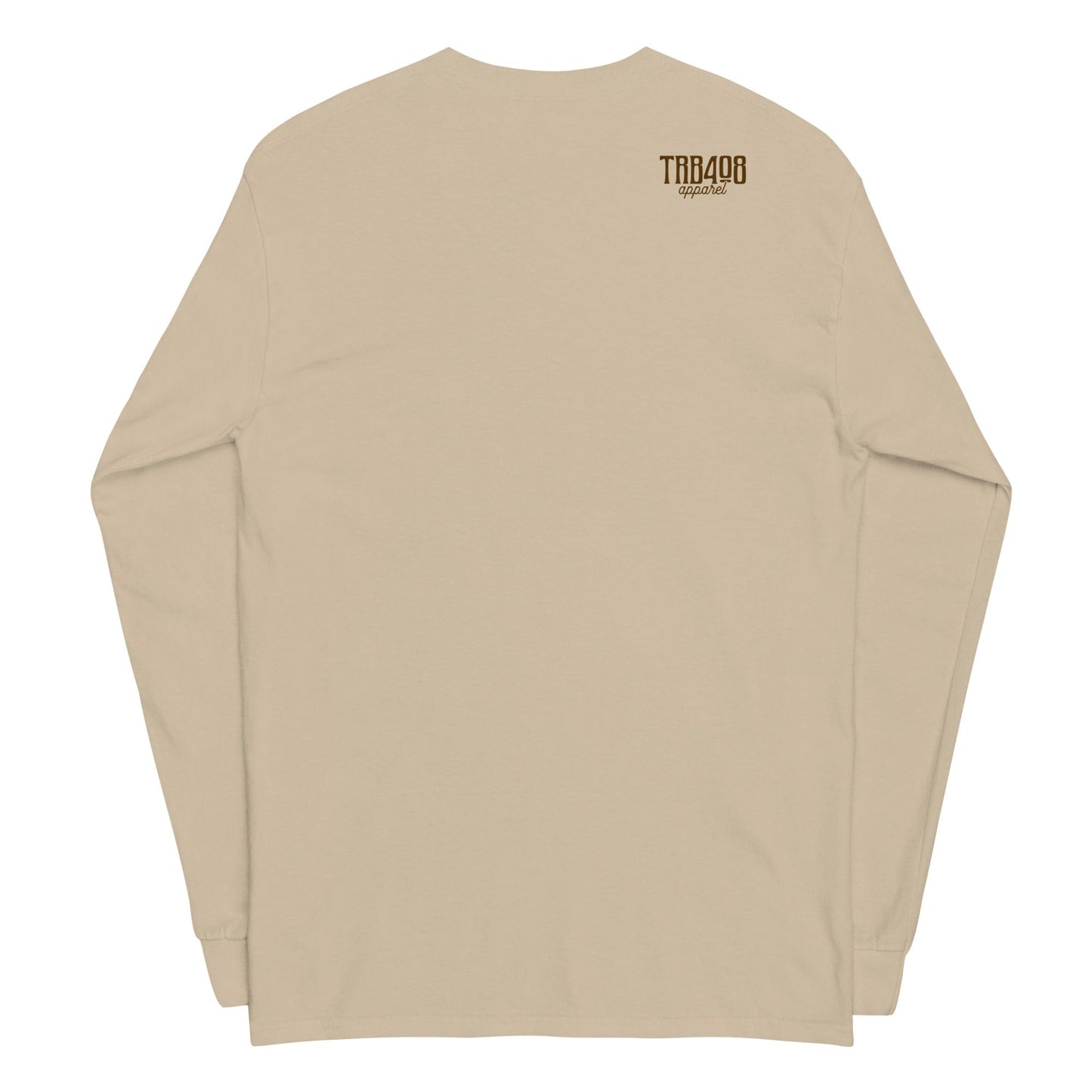 Sand long sleeve Chosen Tee, Back, Christian Apparel
