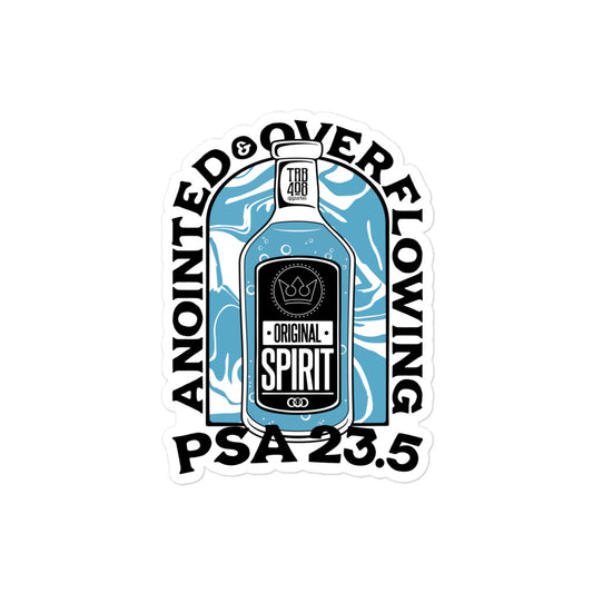 A&O Sticker, Front, Christian Apparel