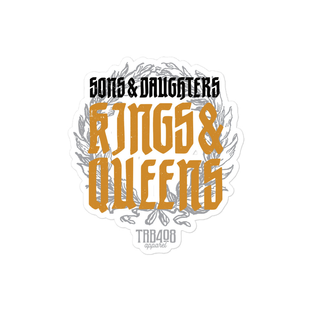 Heirs Sticker, Front, Christian Apparel