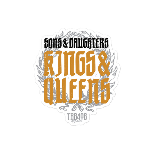 Heirs Sticker, Front, Christian Apparel