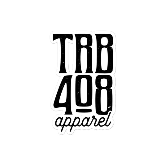 The TRIBE408 Apparel Sticker, Front, Christian Apparel