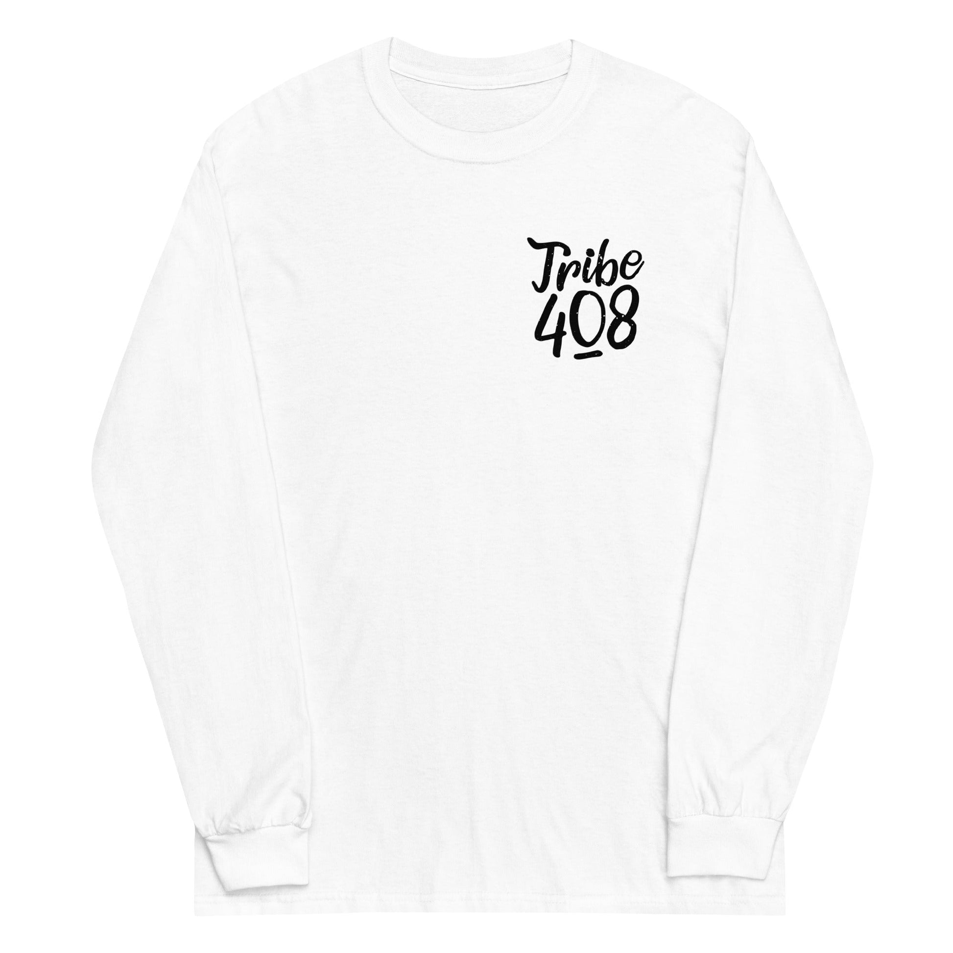 White long sleeve One In Jesus Tee, Front, Christian Apparel