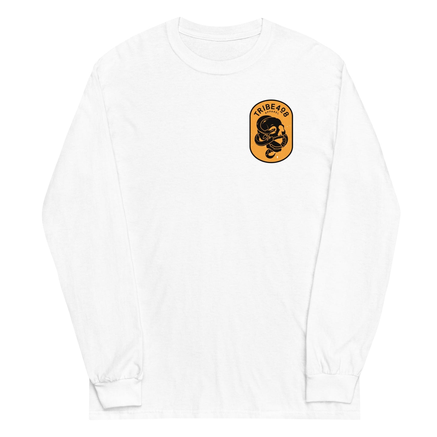 White long sleeve Victorious Tee, Front, Christian Apparel
