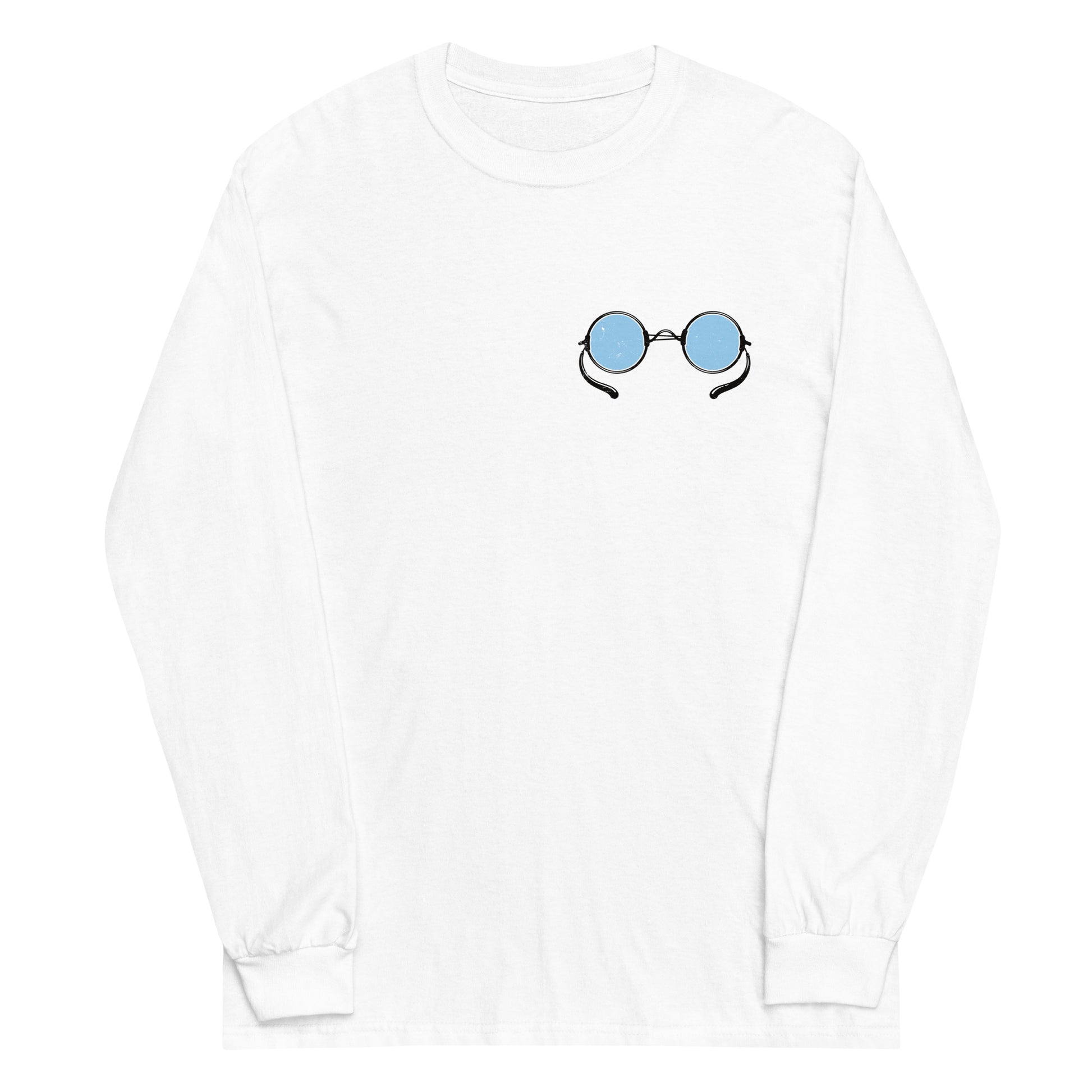 White long sleeve Vision Tee, Front, Christian Apparel