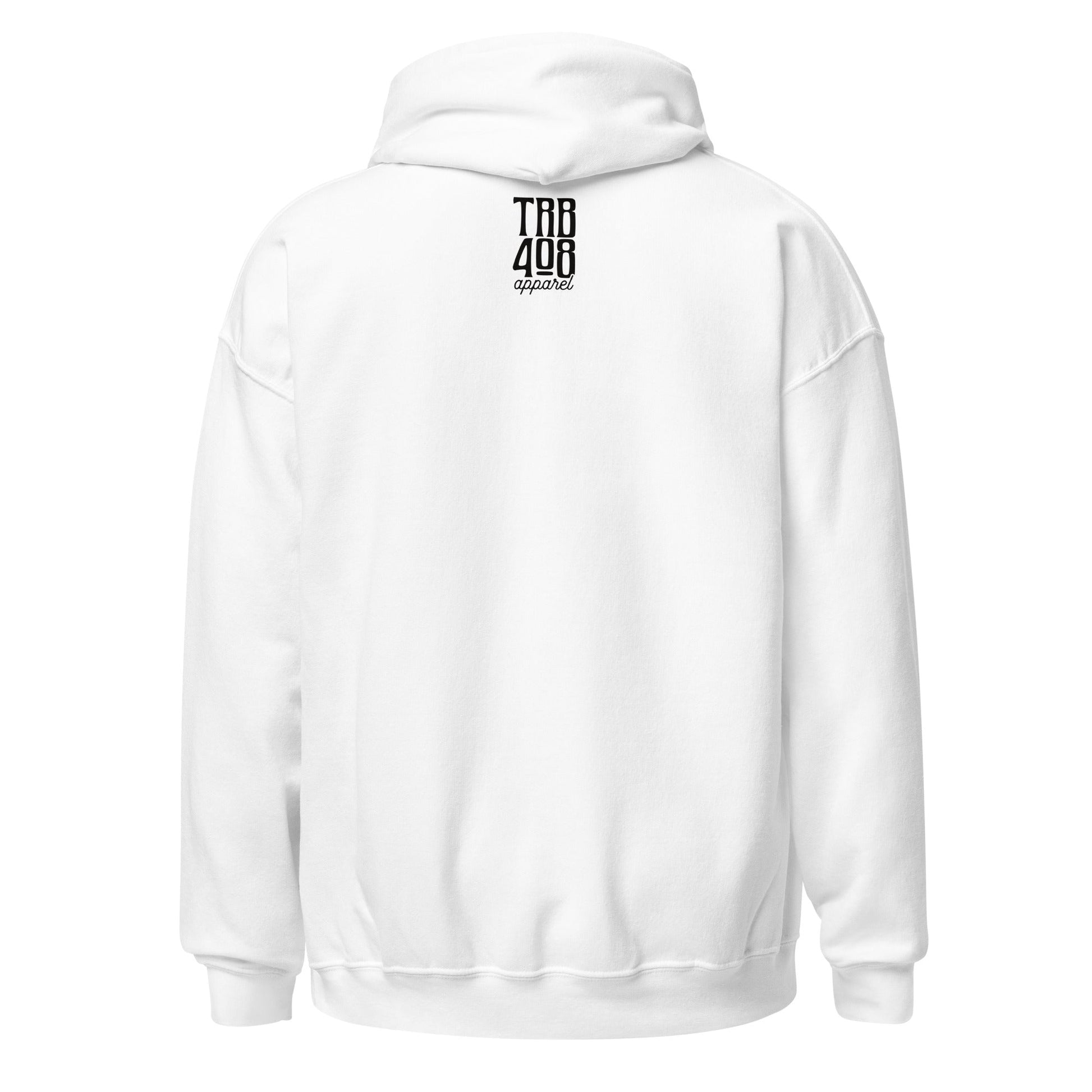 White Nothing Hoodie, Back, Christian Apparel