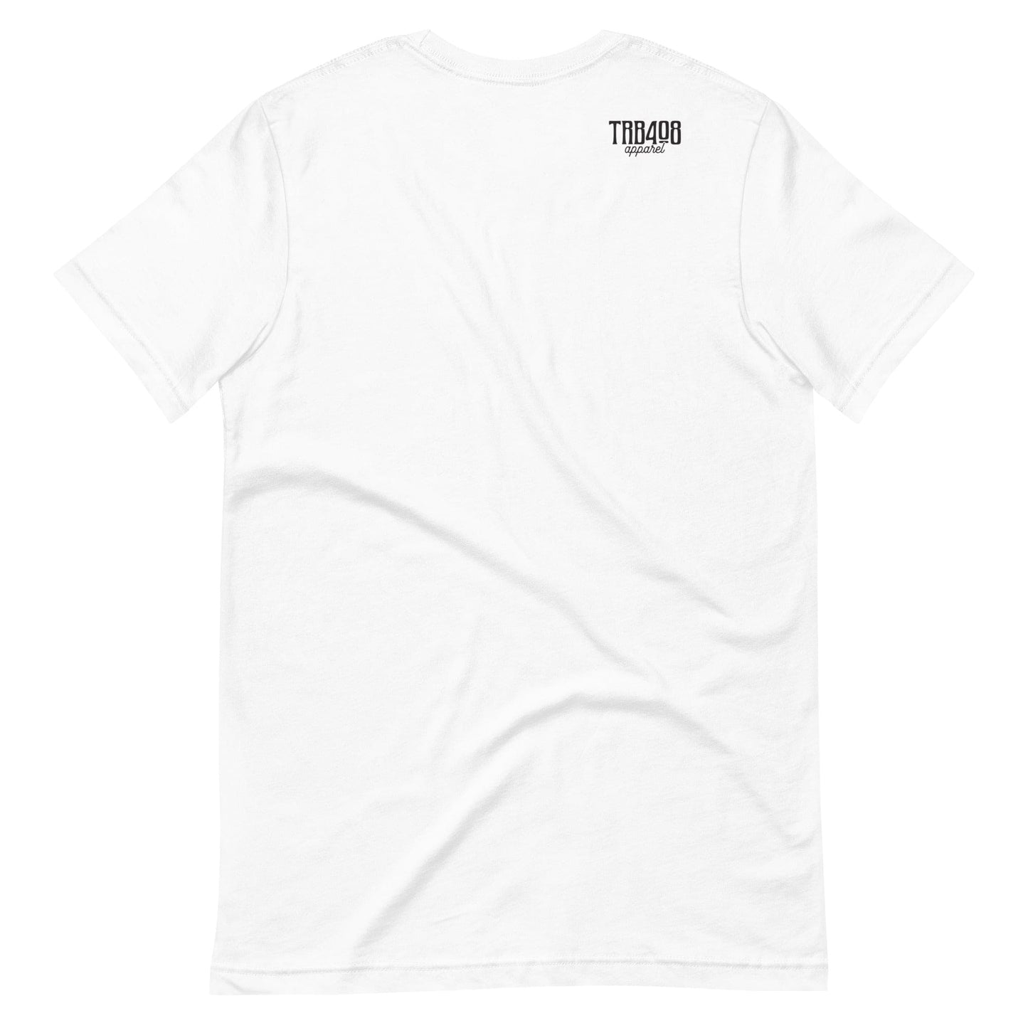 White short sleeve Chosen Tee, Back, Christian Apparel