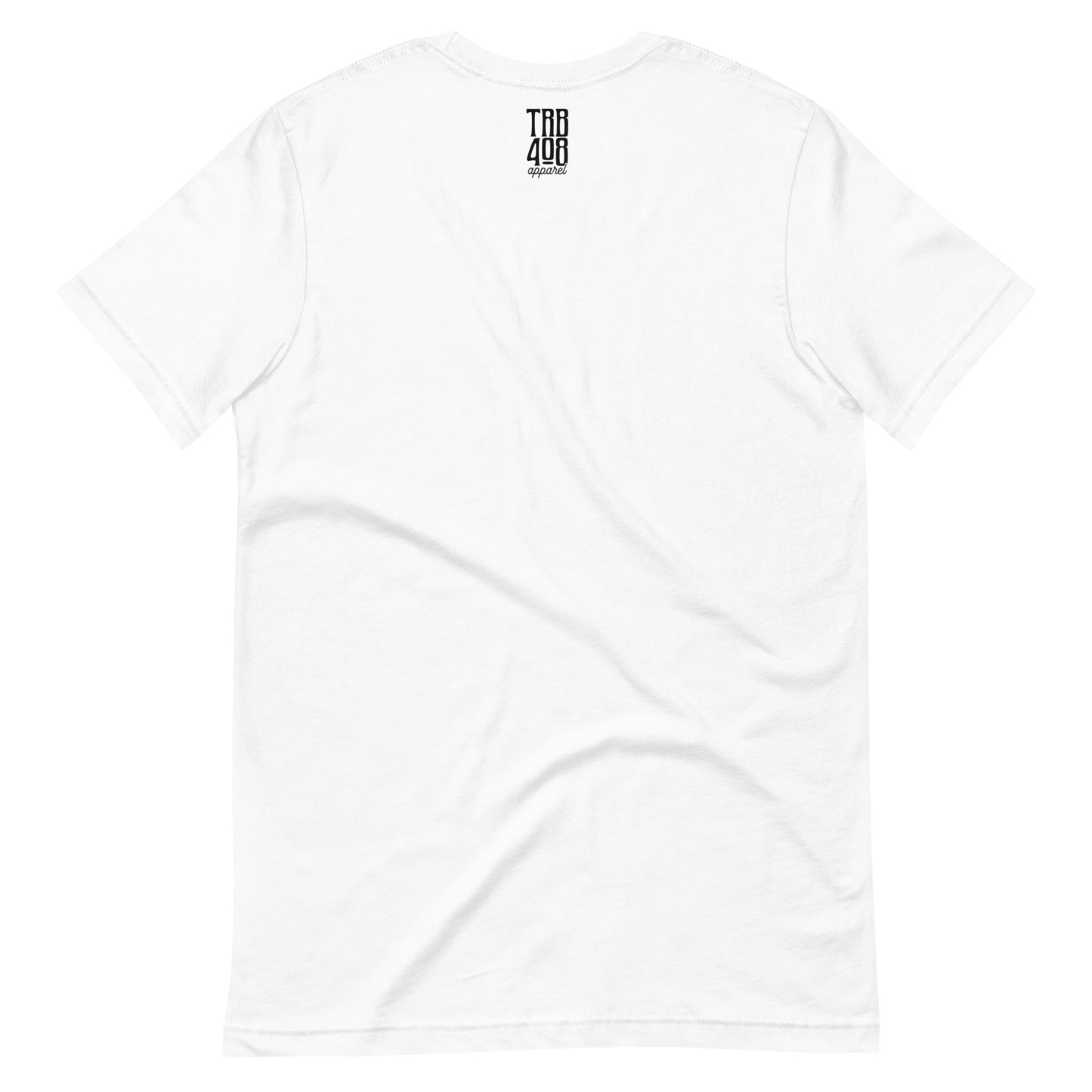 White short sleeve Tribe '28 Tee, Back, Christian Apparel
