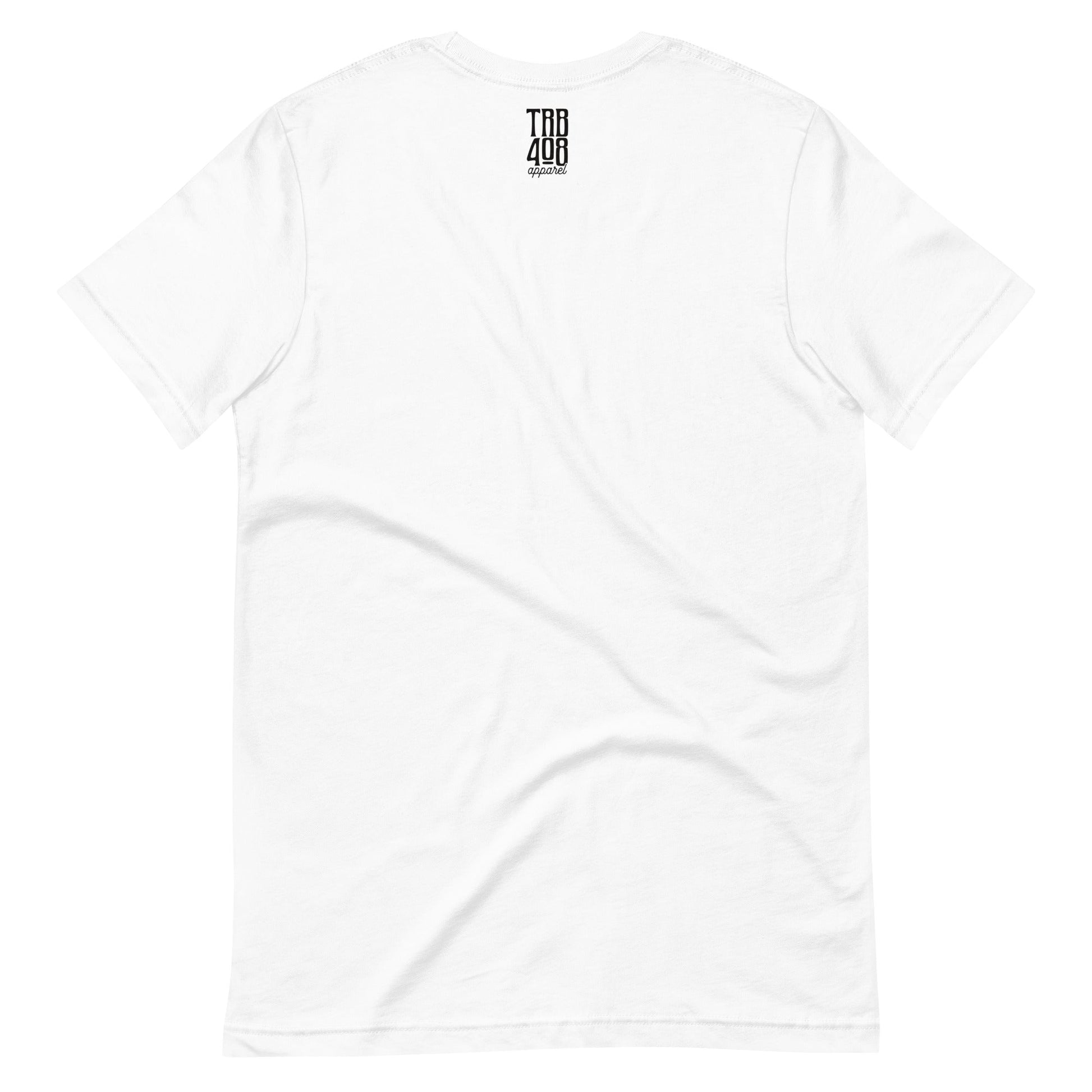 White short sleeve Tribe '28 Tee, Back, Christian Apparel