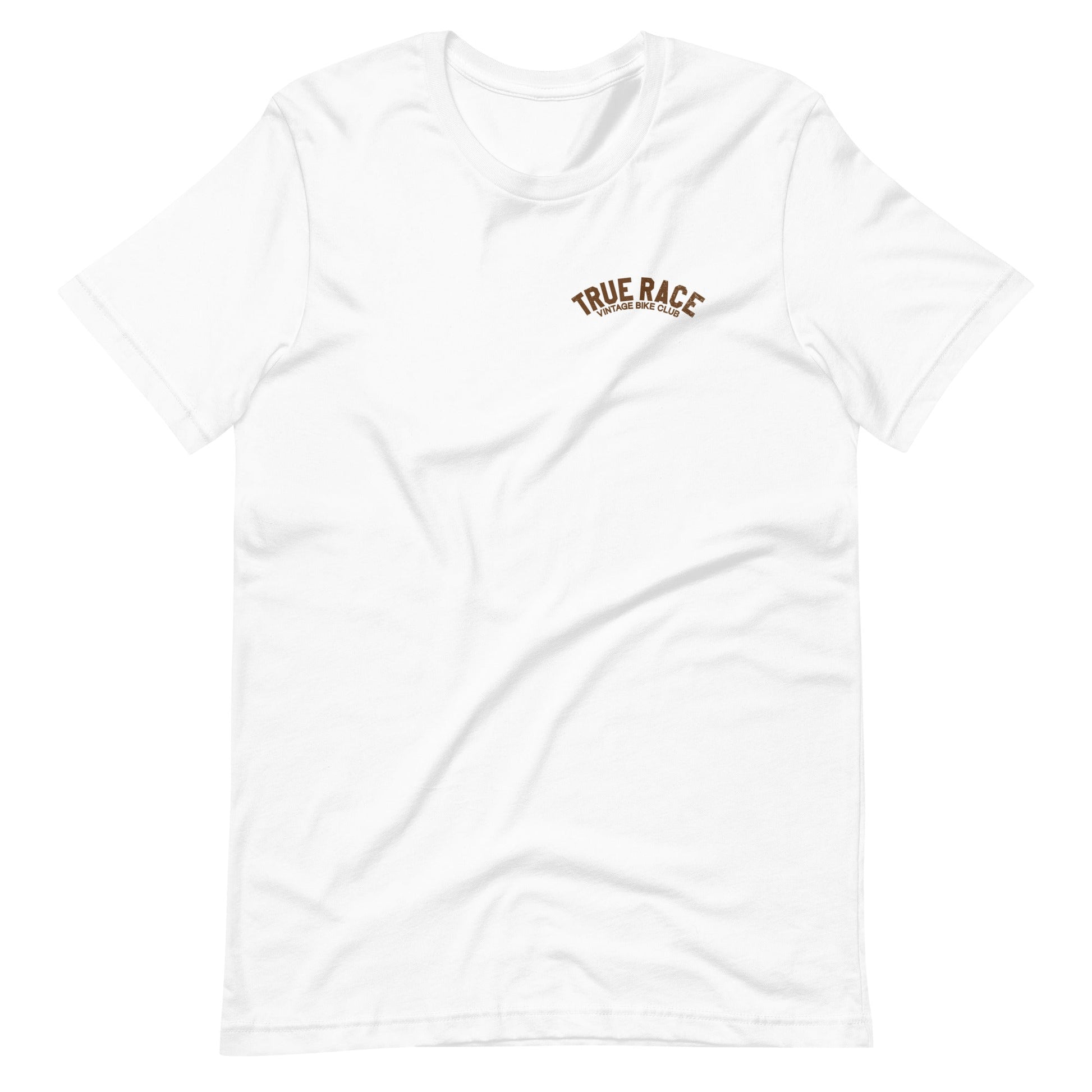 White short sleeve True Race Tee, Front, Christian Apparel