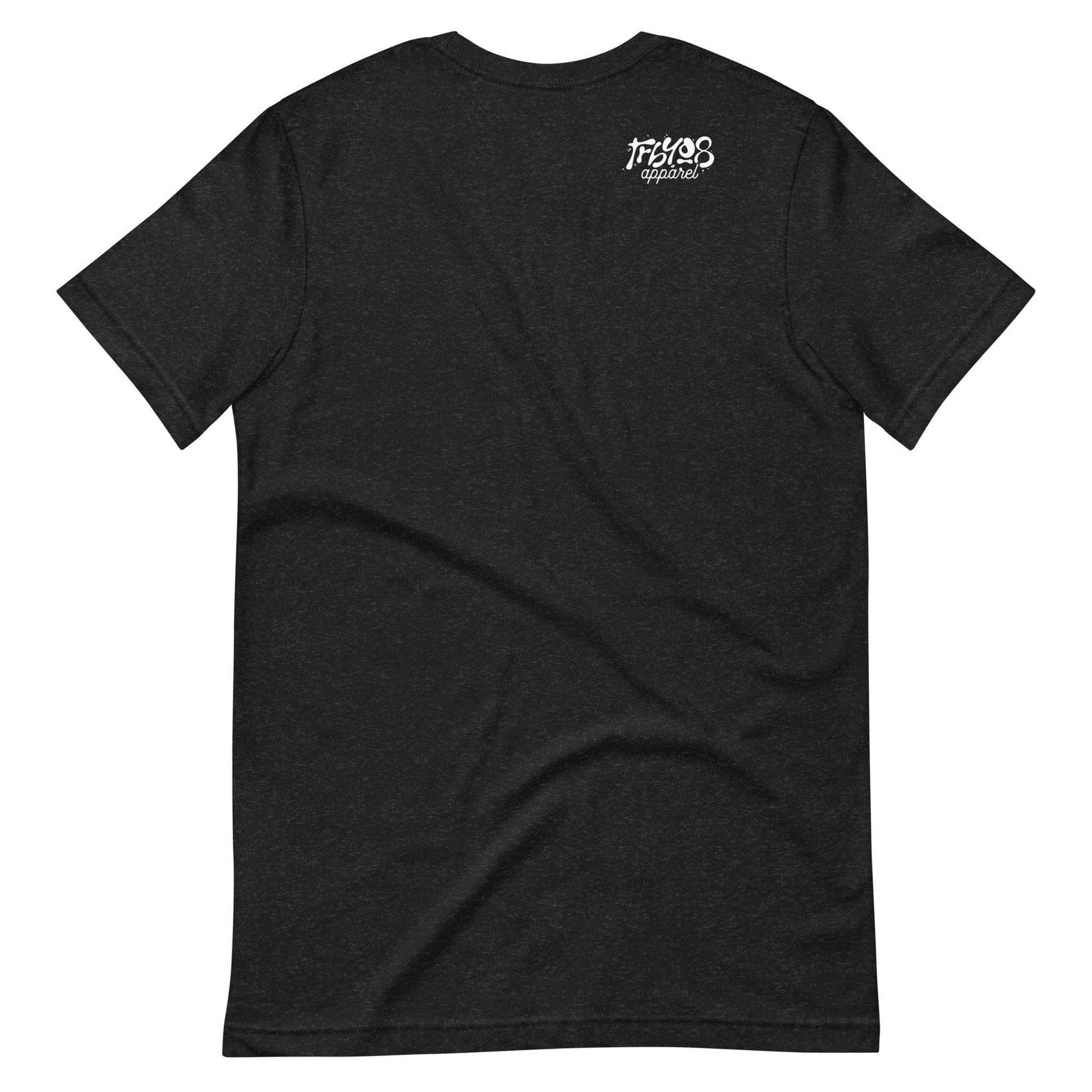 Black short sleeve Let's Go Tee, Back, Christian Apparel