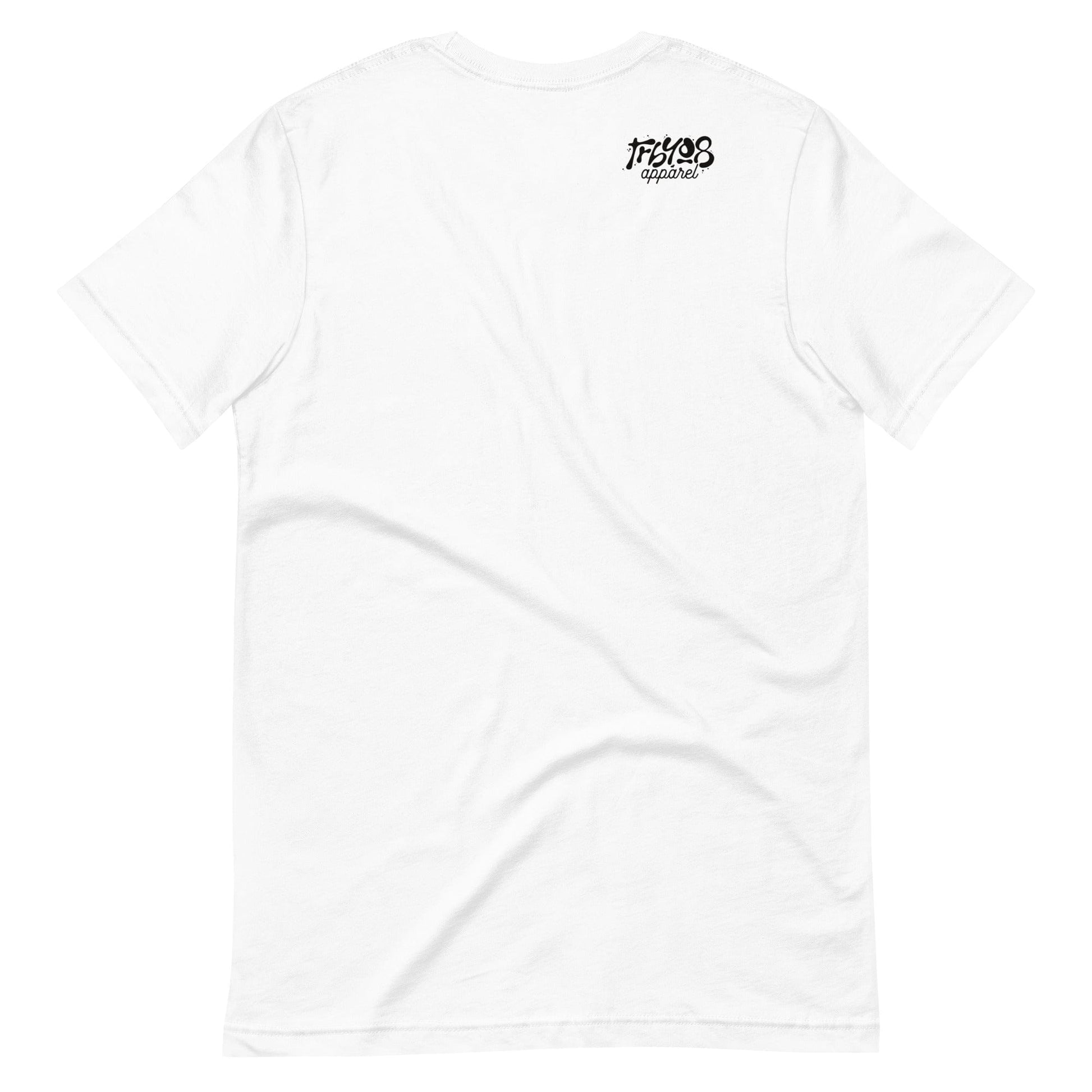 White short sleeve Let's Go Tee, Back, Christian Apparel