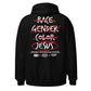 Black G328 Cross-Out Hoodie, Back, Christian Apparel