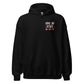 Black G328 Cross-Out Hoodie, Front, Christian Apparel