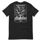 Black short sleeve Flawless Rose 2.0 Tee, Back, Christian Apparel