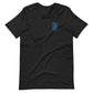 Black short sleeve The Once For All Tee, Front, Christian Apparel