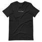 Black short sleeve This Is Blessed Tee, Front, Christian Apparel