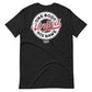 Black short sleeve United Retro Ring Tee, Back, Christian Apparel