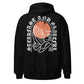 Black Steadfast & Grateful Hoodie, Back, Christian Apparel