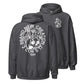 Dark Gray Brand New Creation Hoodie, Front and Back, Christian Apparel