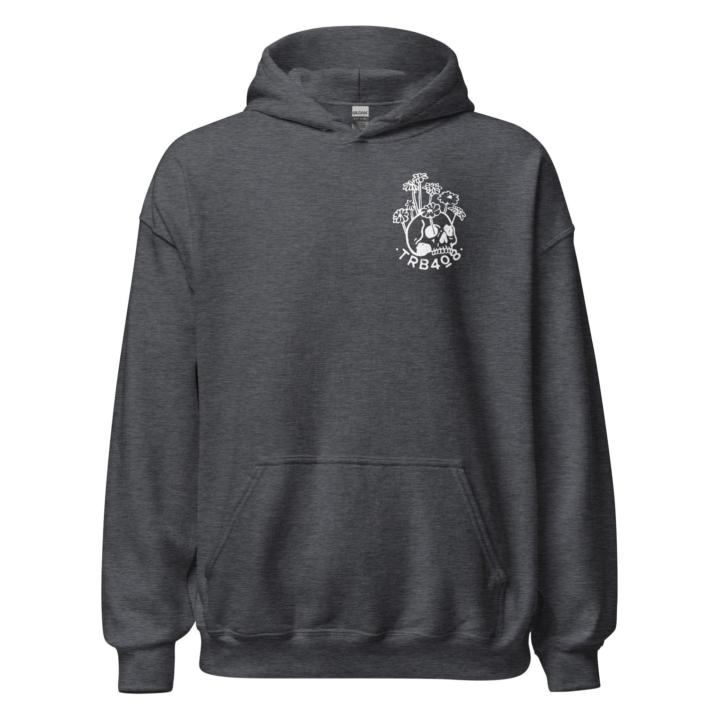 Dark Gray Brand New Creation Hoodie, Front, Christian Apparel