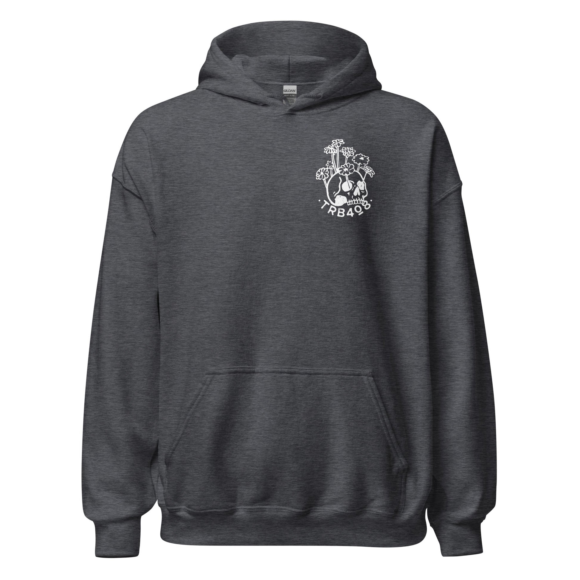 Dark Gray Brand New Creation Hoodie, Front, Christian Apparel