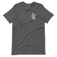 Gray short sleeve Brand New Creation Tee, Front, Christian Apparel