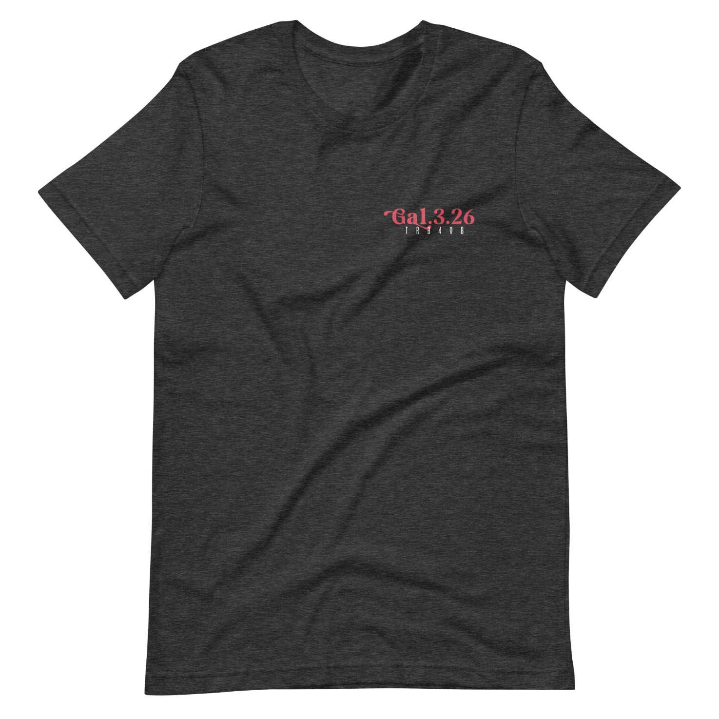 Gray short sleeve Child Of God Tee, Front, Christian Apparel