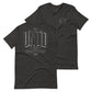 Gray short sleeve The Tall UNTD Tee, Front and Back, Christian Apparel