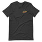 Gray short sleeve United Globe Tee, Front, Christian Apparel