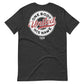 Gray short sleeve United Retro Ring Tee, Back, Christian Apparel
