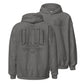 Gray The Tall UNTD Hoodie, Front and Back, Christian Apparel