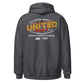 Gray United Globe Hoodie, Back, Christian Apparel