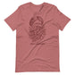 Mauve Dust short sleeve Broken & Beautiful Tee, Front, Christian Apparel