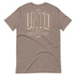 Pebble short sleeve Tall UNTD Tee, Back, Christian Apparel