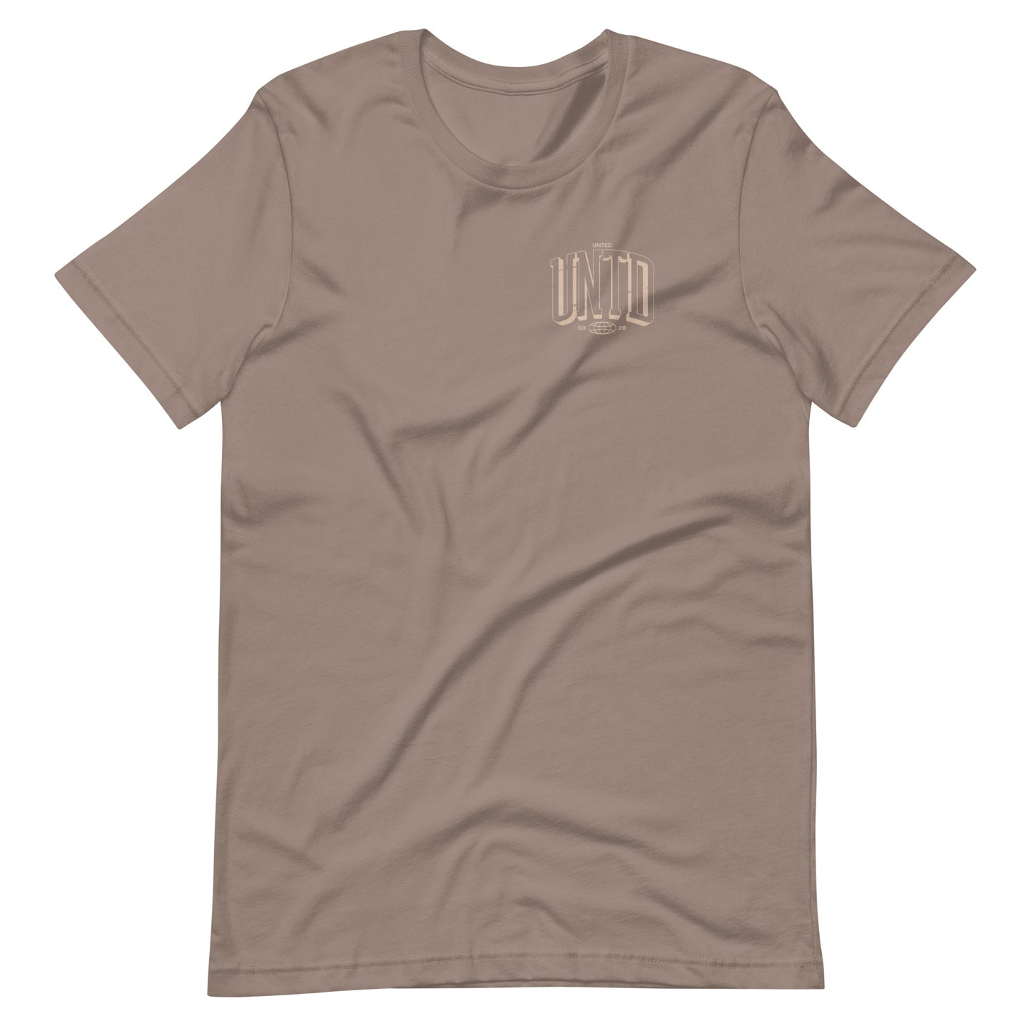 Pebble short sleeve Tall UNTD Tee, Front, Christian Apparel
