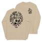 Sand long sleeve Brand New Creation Tee, Front and Back, Christian Apparel