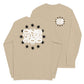 Sand long sleeve One Nation Star Ring Tee, Front and Back, Christian Apparel